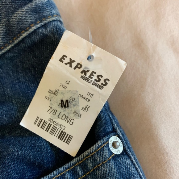 Express Bleus Flare Jeans - Picture 9 of 13